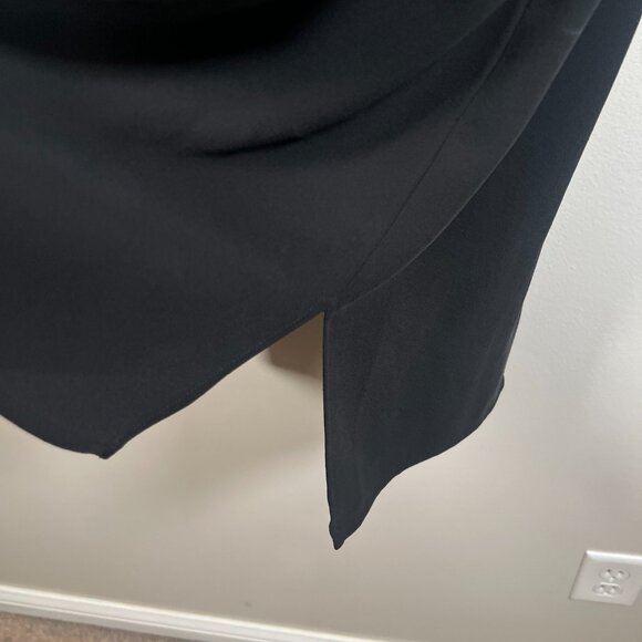 Eileen Fisher Silk Sleeveless Tunic Size Large Black Minimal Lagenlook Layer - Picture 6 of 8